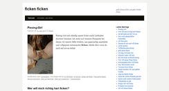 Desktop Screenshot of ficken-ficken.info